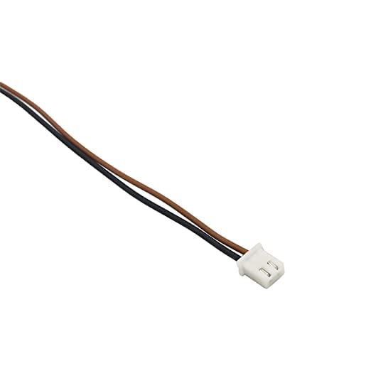 2 pin Male and Female 2.5mm Cable Micro Male and Female Connector Plug with Silicone 10 Inch Wire - PACK OF 10, multicolor - Image 3