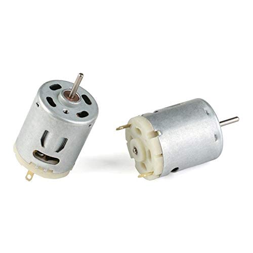 385 DC Motor Large Torque DC 12V 10000RPM Motor for Blower/Hot Air Gun/Small Electric Drill Motor Handmade DIY with 7PCS 2mm/2.35mm/3.17mm Electric Drill Chuck Set - Image 2