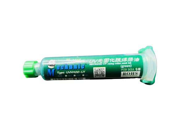 Mechanic green UV curing solder mask ink injection 10ml (Pack of 1) - Image 2