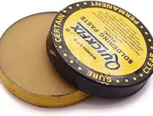 Quickfix Solder Paste Flux brown rosin-rich paste Pack Of 2, (50+50=100gram)