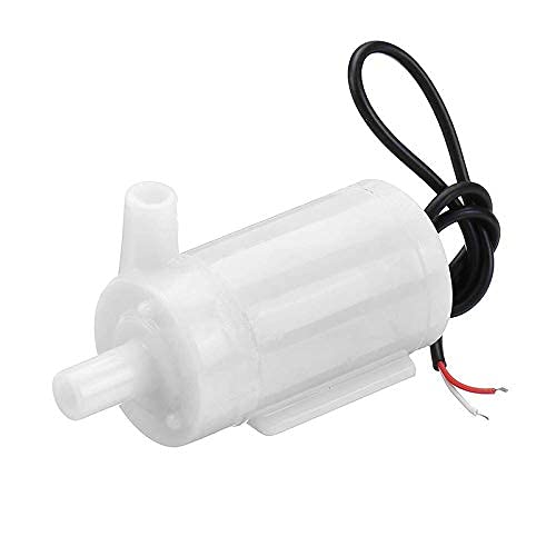 (Pack of 2) Mini Water Pump 3-6 V DC Water Pump, Aquarium, Fish Tank and for School Projects and Models Submersible and Non Submersible Mini Water for Fountain Garden Fish Tanks (White) - Image 3
