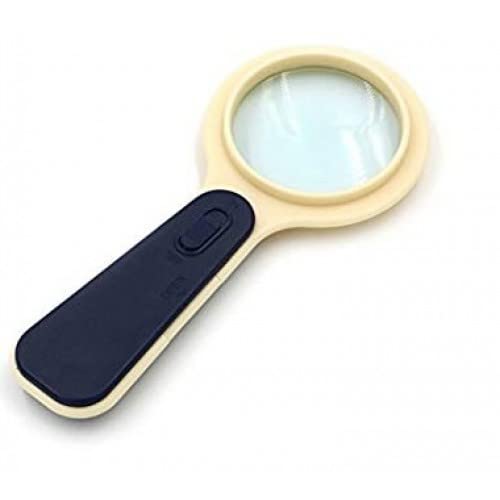 LED Illuminating 5X Magnification Craft Hand Held Magnifying Lens for pcb repairing and Electronics Repair Works - Image 2