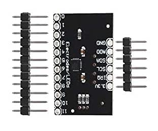 MPR121 Breakout v12 Proximity Capacitive Touch Sensor Module I2C Controller Keyboard Development Board
