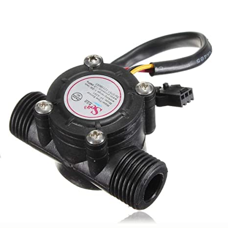YF-S201 Water Flow Sensor Module With Magnetic Hall Effect-1-30Litre/Minute-Black - Image 3