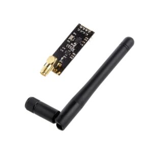 Nrf 24l01+pa+lna SMA Antenna Wireless Transceiver Communication Module 2.4g 1100m (Pack of 1)