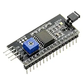 IIC/I2C Serial Interface Adapter Module For 16x2 (1602) Character Alphanumeric LCD Display - Pack Of 1 - Image 3