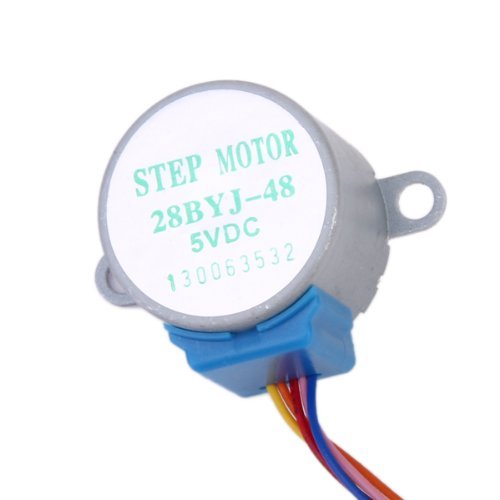 DC 5V Micro Stepper Motor 28BYJ-48 With 5V ULN2003 Drive Test Module Board 5 Line 4 Phase - Image 3
