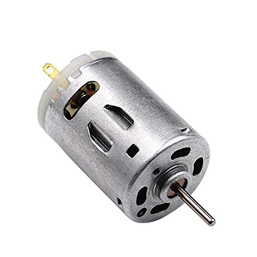 385 DC Motor Large Torque DC 12V 10000RPM Motor for Blower/Hot Air Gun/Small Electric Drill Motor Handmade DIY with 7PCS 2mm/2.35mm/3.17mm Electric Drill Chuck Set - Image 5
