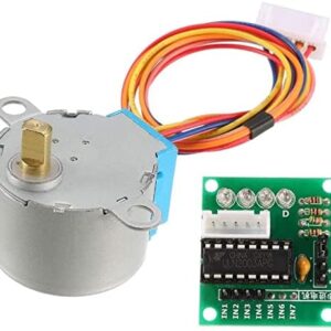 DC 5V Micro Stepper Motor 28BYJ-48 With 5V ULN2003 Drive Test Module Board 5 Line 4 Phase