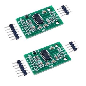 2pcs Hx711 Weight Weighing Load Cell Conversion Module Sensors Ad Module for Arduino Microcontroller