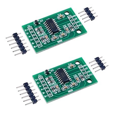 2pcs Hx711 Weight Weighing Load Cell Conversion Module Sensors Ad Module for Arduino Microcontroller
