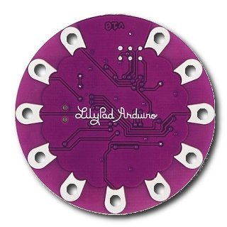 LilyPad Development Main Board Arduino USB ATmega32u4 (replaces/upgrade for the ATmega328P) - The silver dollar sized Arduino designed for e-textile and wearable projects! - Image 3
