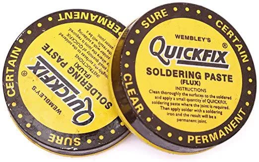 Quickfix Solder Paste Flux brown rosin-rich paste Pack Of 2, (50+50=100gram) - Image 2