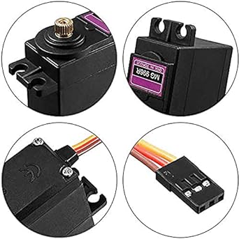 MG996 Digital Metal Gear High Torque Servo Motor-180 Degree Rotation-CE & RoHS Approved-Universal S Type Connector - Image 2