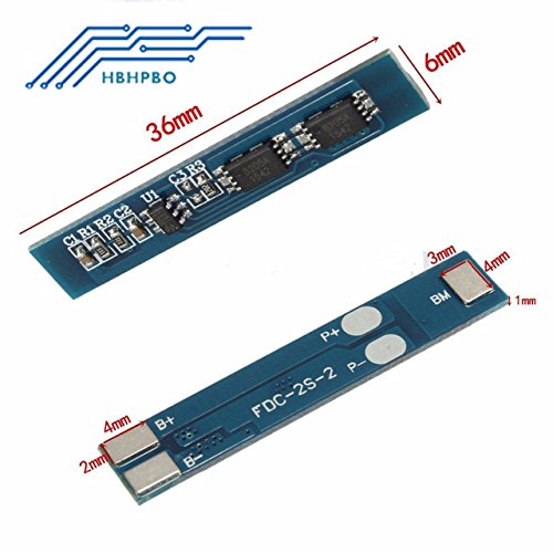 2S 3A 8.4V 18650 Lithium Battery Charger Board Protection Module - Image 3