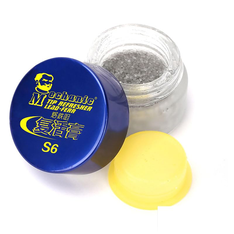 Mechanic TIP REFRESHER Lead Free S6 Soldering Iron Tip Refresher Resurrection Clean for Cleaning Solder Iron antioxidant