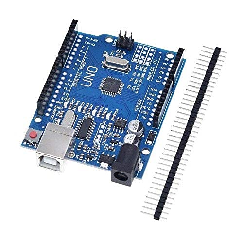 UNO R3 ATmega328P SMD CH340 Development Board With USB Cable and Header Pins Compatible with Arduino Uno