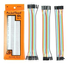 KIT-0010 Breadboard + 60 Pieces Jumper Wires Set