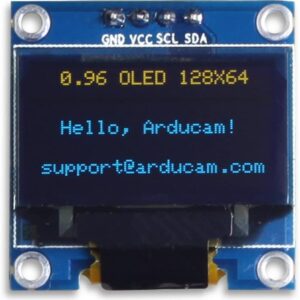 D1286464 Rsi 0.96 Inch 4pin Iic, I2c Oled Display Module for Arduino, Blue