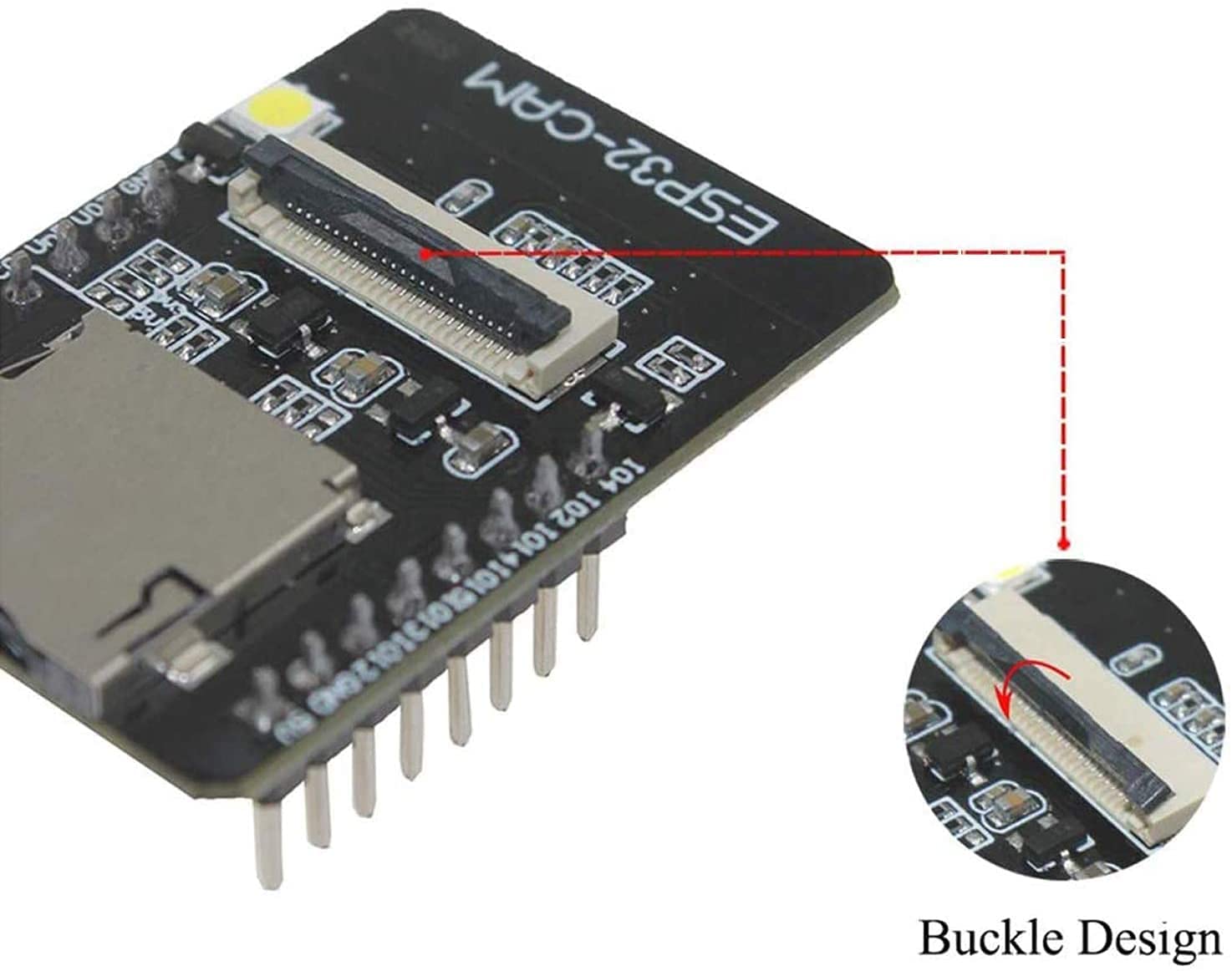 ESP32-CAM Camera Module Development Board ESP32 with Camera Module for Low Power CPU - Image 3
