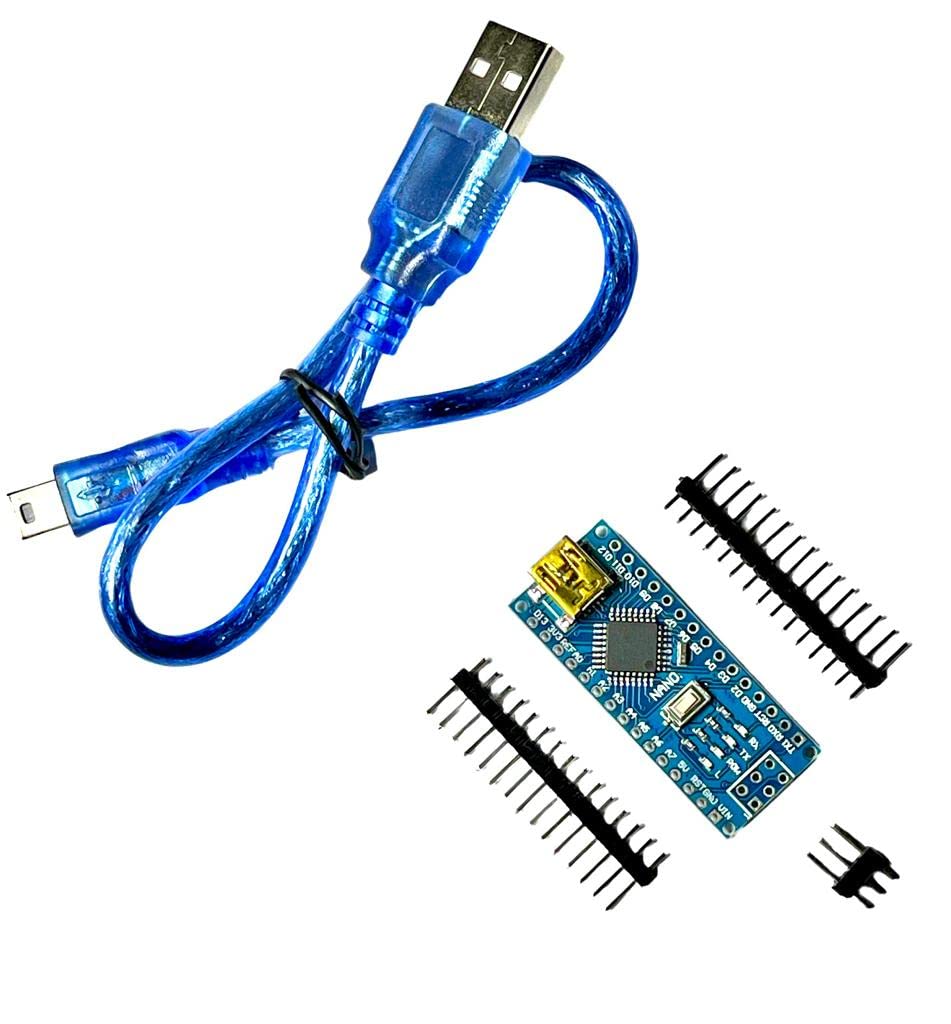 Nano V3.0 Board compatible with Arduino Nano CH 340/ATmega+328P with USB CABLE - Image 2
