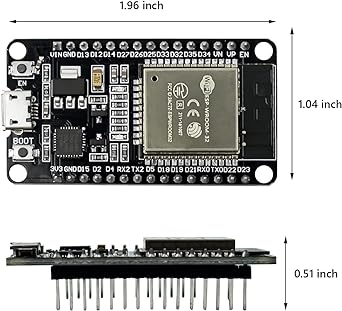 IOT ESP32 (30 pin) Development Board 2.4GHz Dual-Mode WiFi + Bluetooth Dual Cores ESP32s Antenna Module Board For Arduino IDE - Image 2