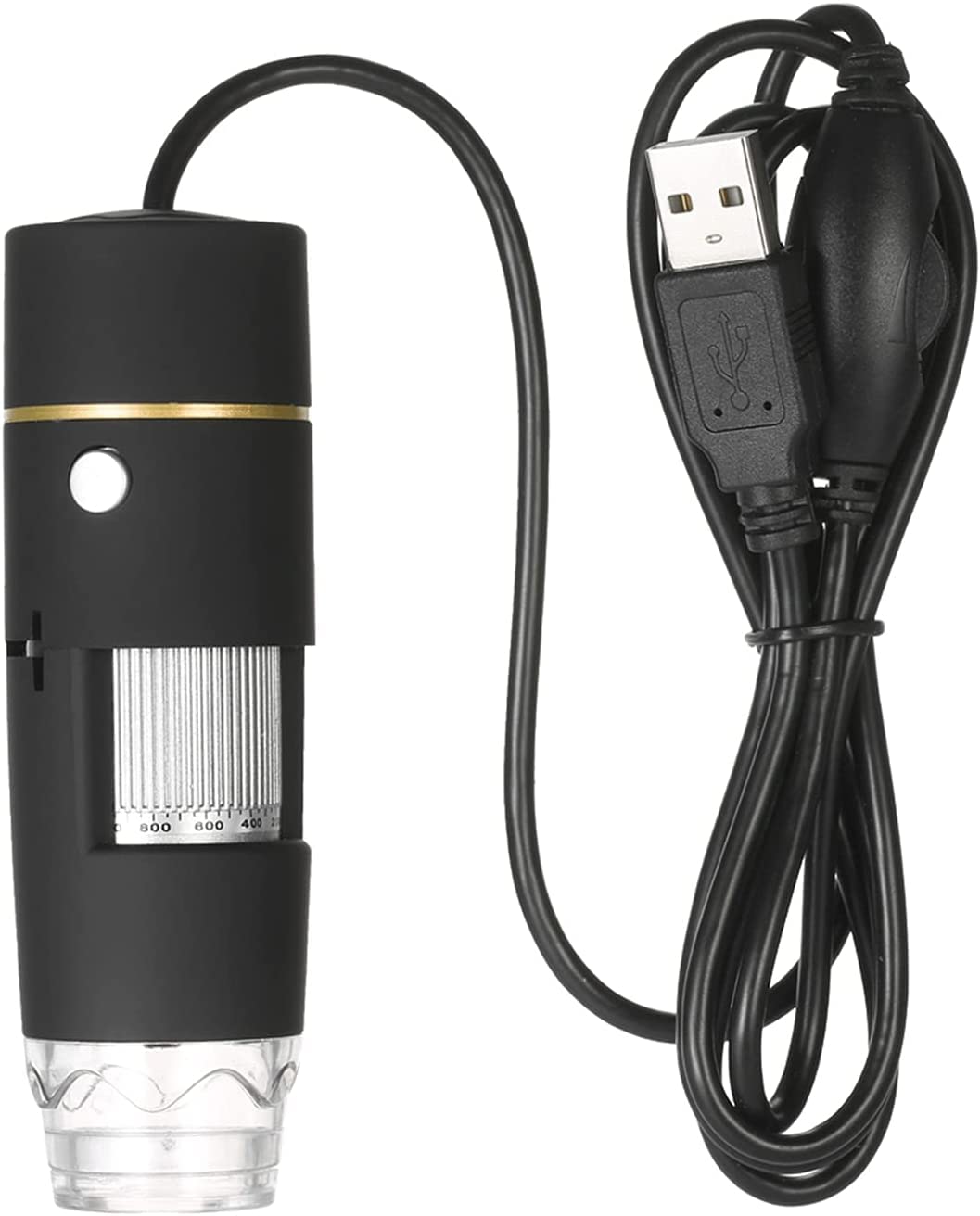 Digital 50X to 1000X Magnification WiFi USB Microscope with 8 LED HD 1080P 2MP Camera, Handheld Microscope Endoscope Magnifier for iPhone Android, iPad Windows MAC (USB-WIFI-1000x)